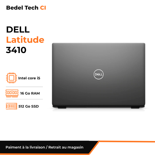Dell Latitude 3410 Intel Core i5 16Go RAM 512Go SSD – Image 4