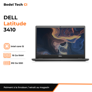 Dell Latitude 3410 Intel Core i5 16Go RAM 512Go SSD