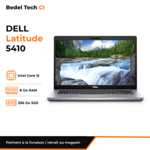 Dell 5410 Intel Core i5 8Go RAM 256Go SSD