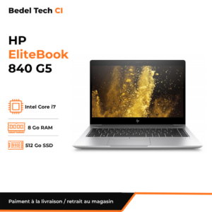 HP EliteBook 840 G5 Intel Core i7 8Go RAM 512Go SSD